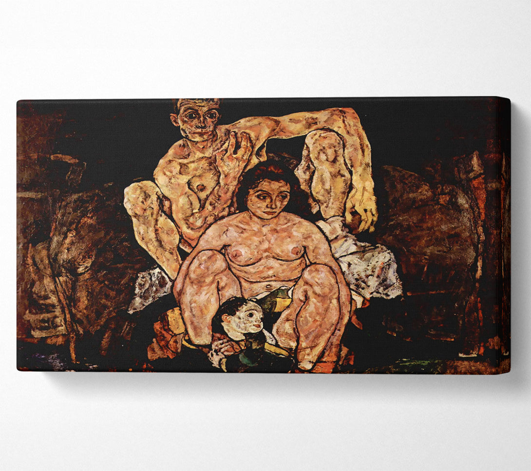  A Canvas Print of Schiele The Family Canvas Print