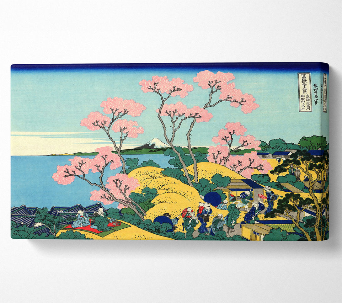  A Canvas Print of Hokusai The Fuji From Gotenyama Canvas Print