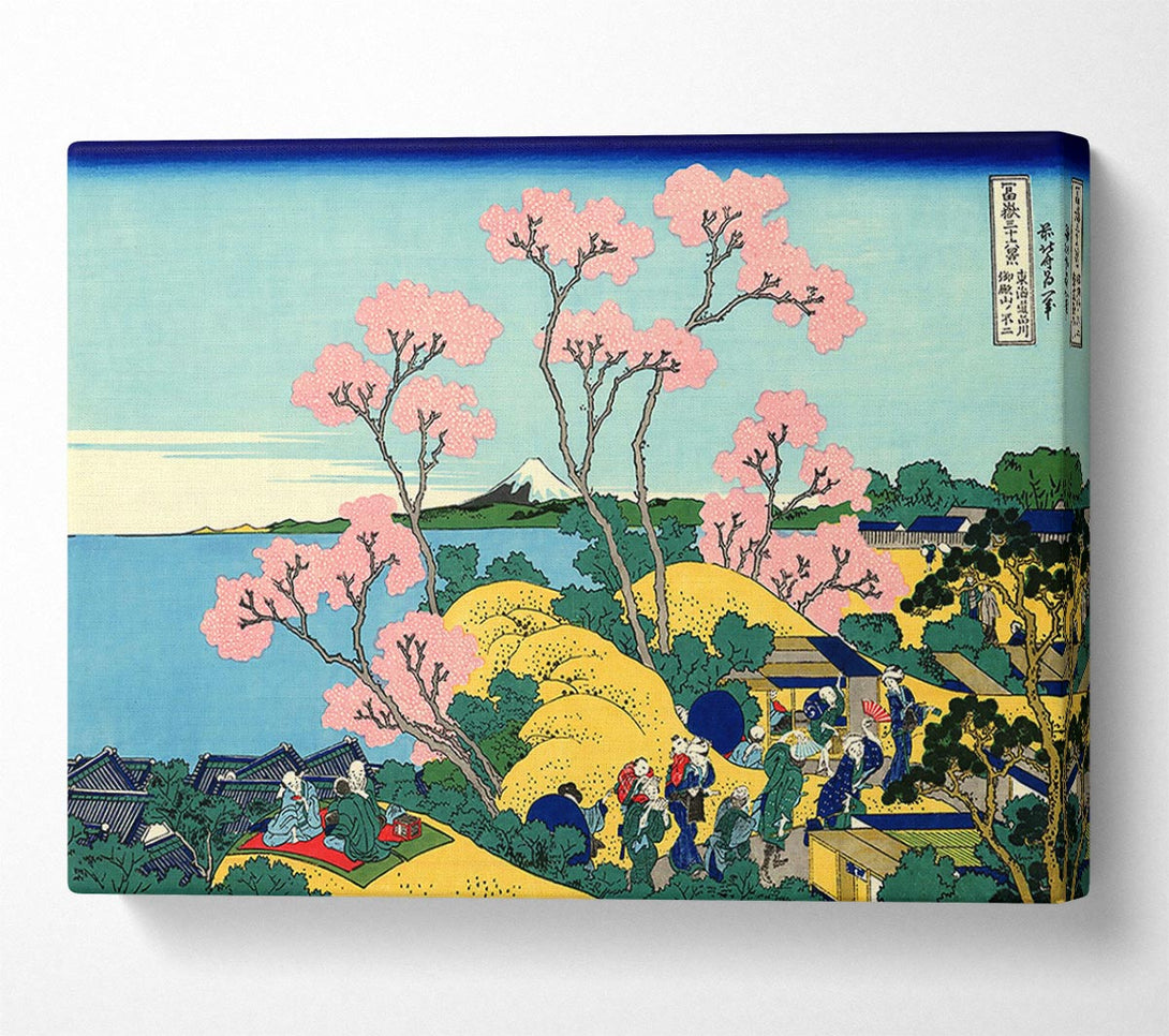  A Canvas Print of Hokusai The Fuji From Gotenyama Canvas Print