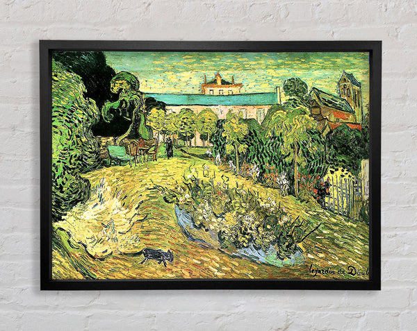 Van Gogh The Garden Of Daubigny Framed Print