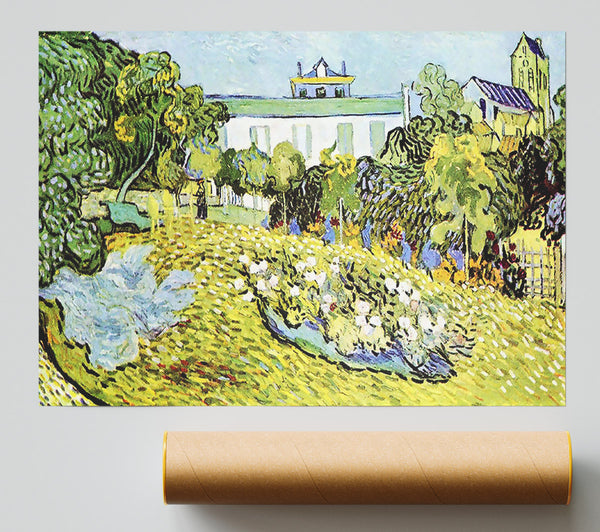 Van Gogh The Garden Of The Daubignys Giclee Print