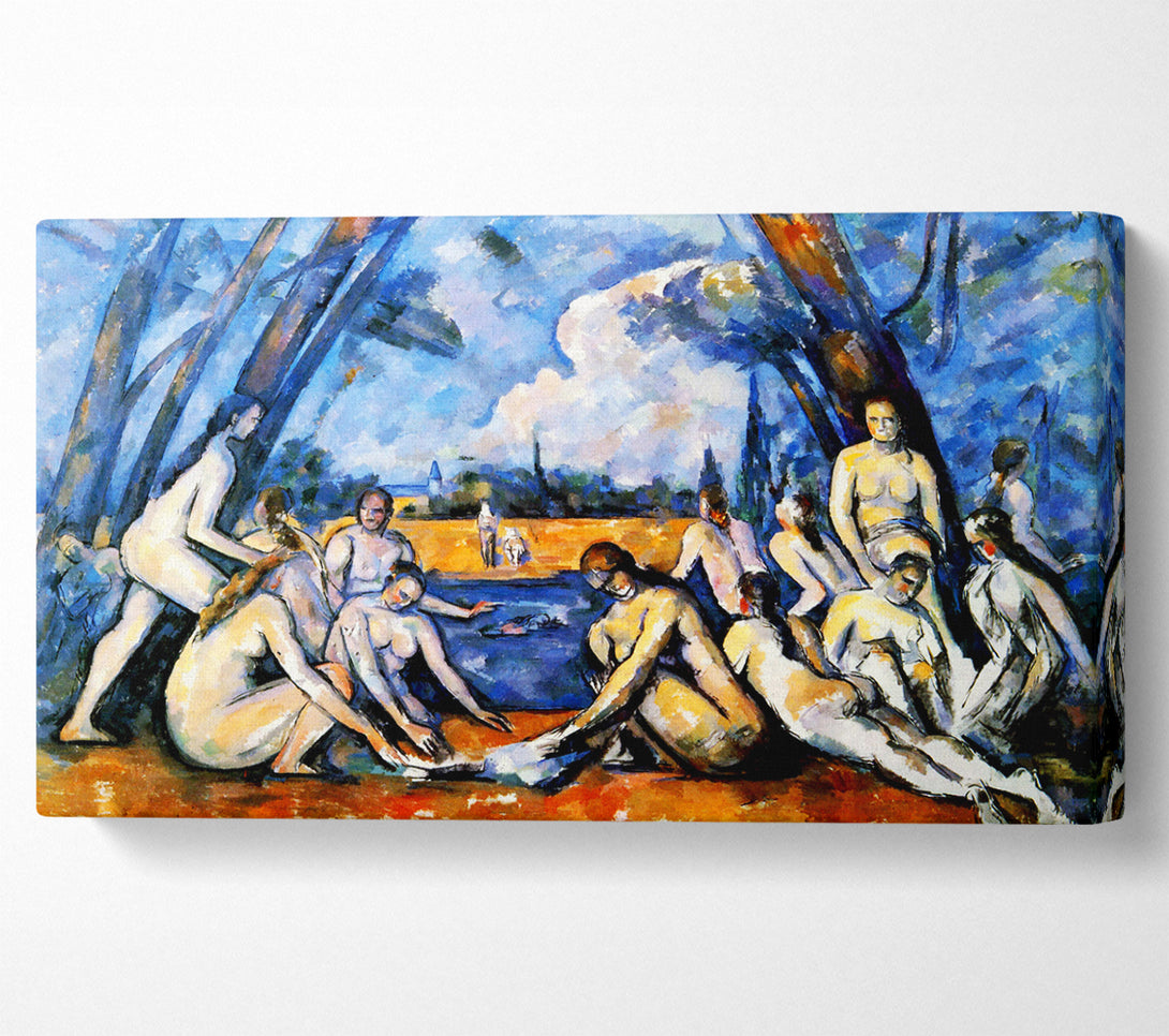  A Canvas Print of Gauguin The Gathering Canvas Print