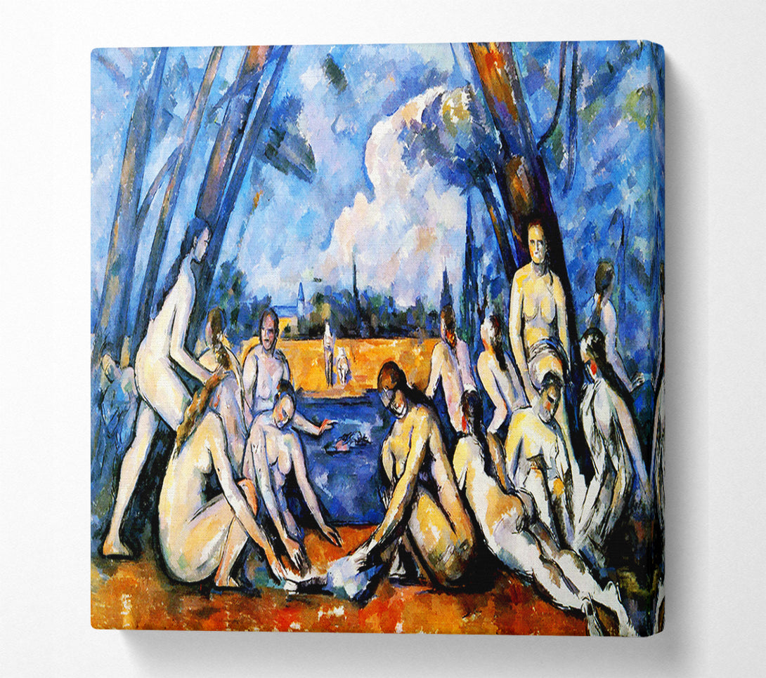  A Canvas Print of Gauguin The Gathering Canvas Print