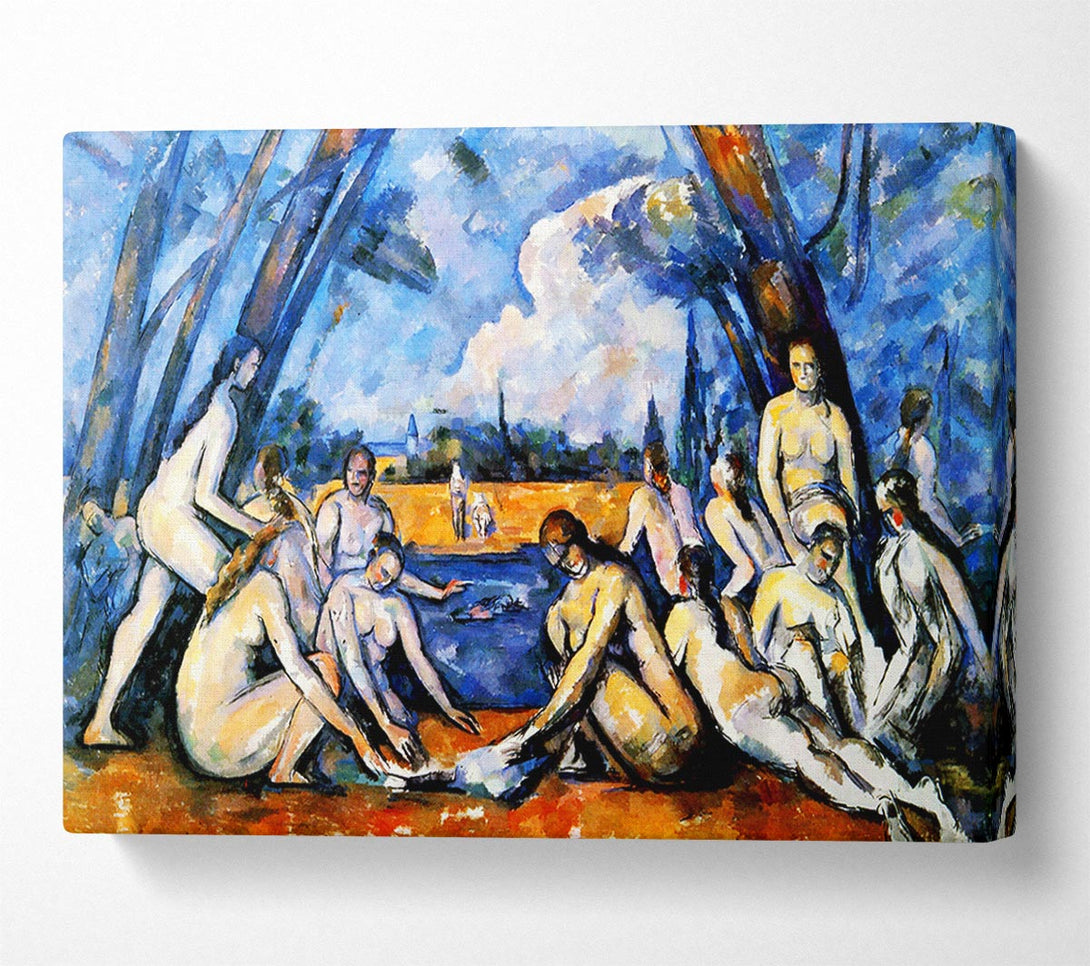  A Canvas Print of Gauguin The Gathering Canvas Print