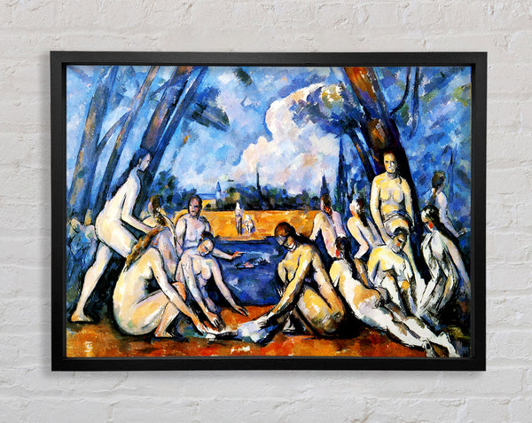 Gauguin The Gathering Framed Print
