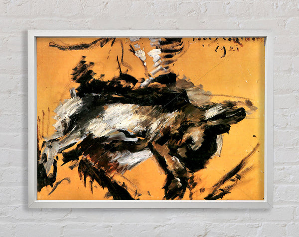 Lovis Corinth The Hare Framed Print