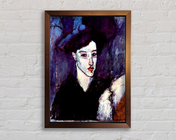 Modigliani The Jewess Framed Print