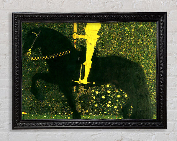 Klimt The Life Of A Struggle The Golden Knights Framed Print