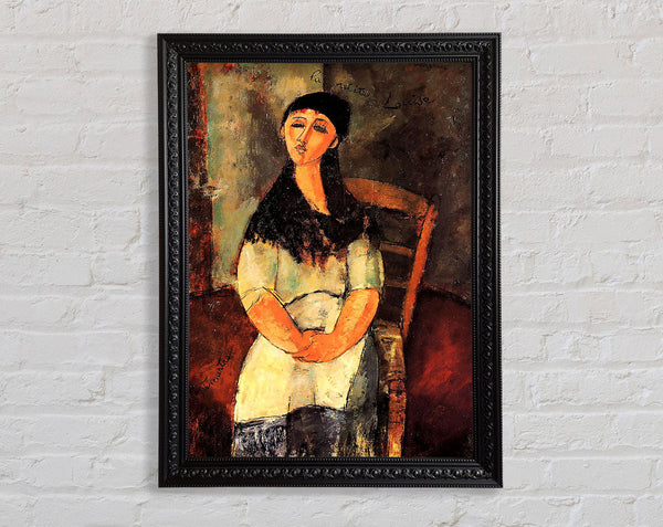 Modigliani The Little Louise Framed Print