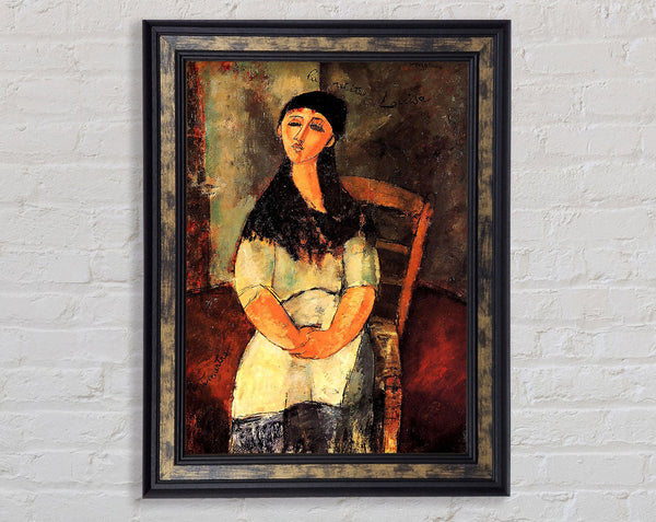 Modigliani The Little Louise Framed Print