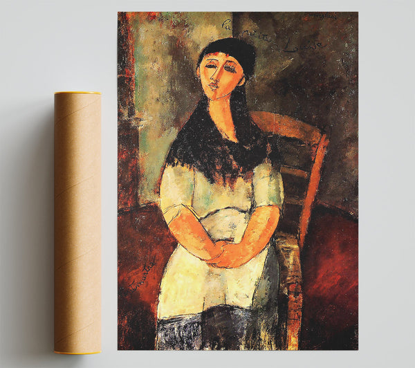 Modigliani The Little Louise Poster