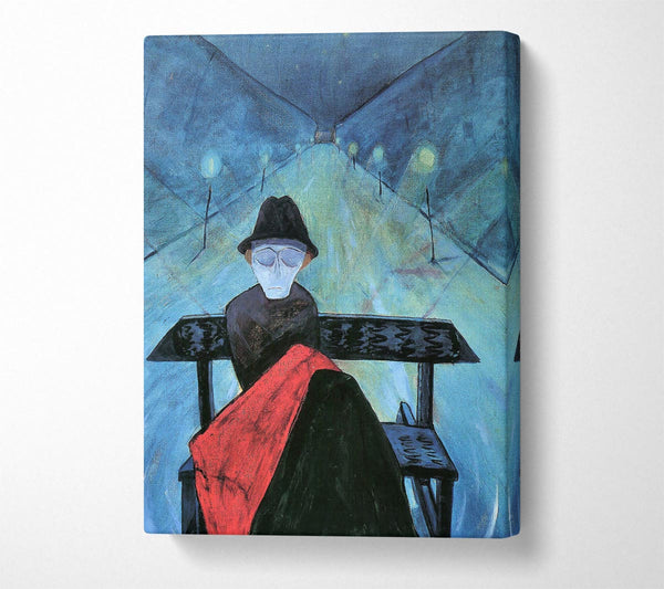  A Canvas Print of Walter Gramatte The Man In The Carriage 2 Canvas Art