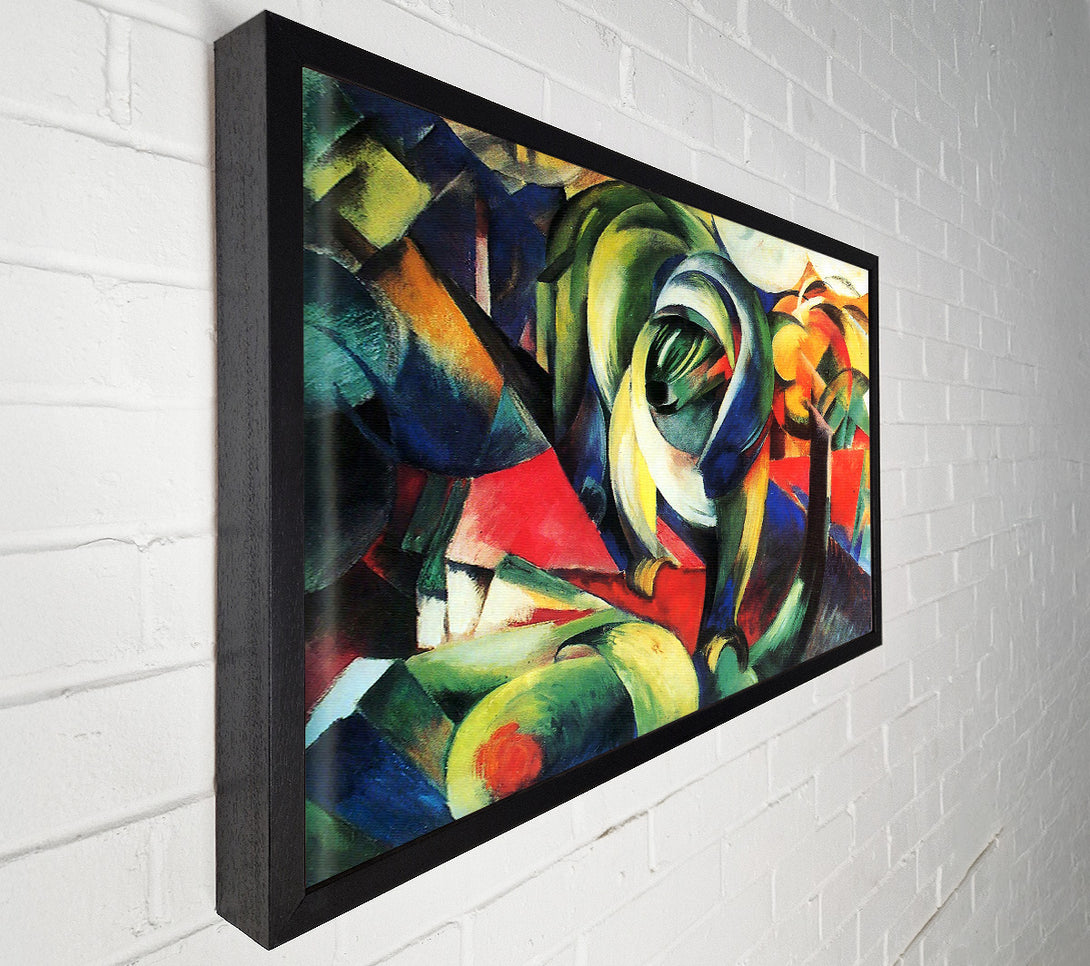  A Canvas Print of Franz Marc The Mandrill Canvas Art