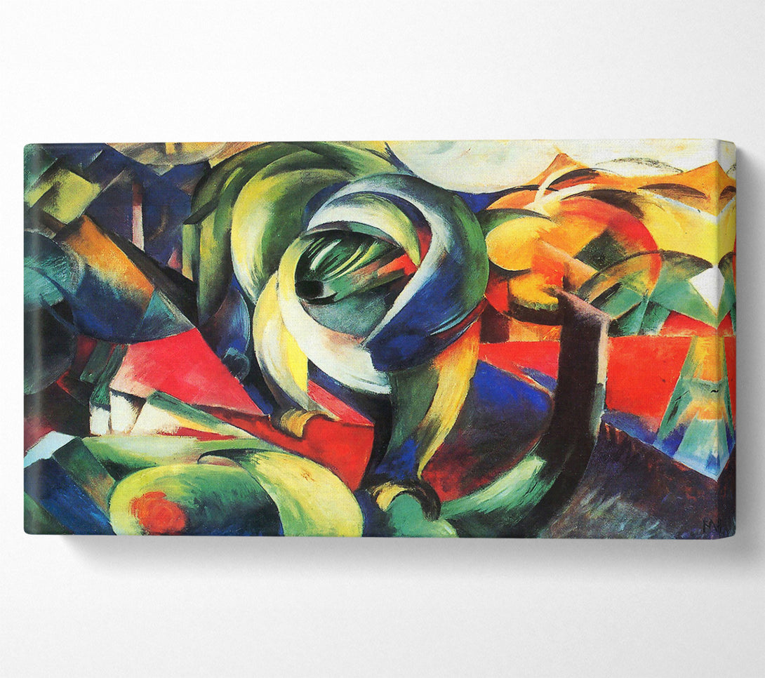  A Canvas Print of Franz Marc The Mandrill Canvas Art