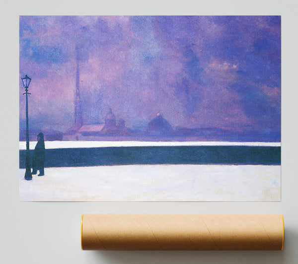 Felix Vallotton The Night In Light Fog Print