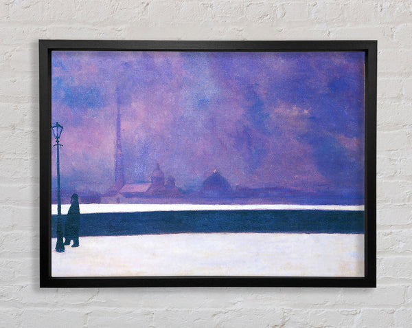 Felix Vallotton The Night In Light Fog Framed Print