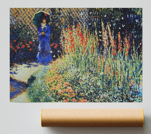 Van Gogh The Peasant Wifes Garden Print