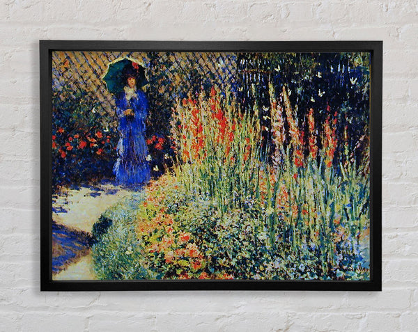 Van Gogh The Peasant Wifes Garden Framed Print