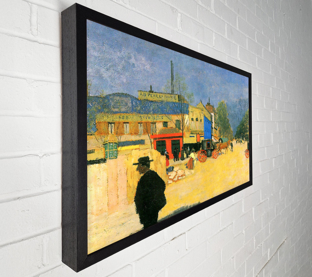  A Canvas Print of Felix Vallotton The Place Clichy In Paris Canvas Wall Art