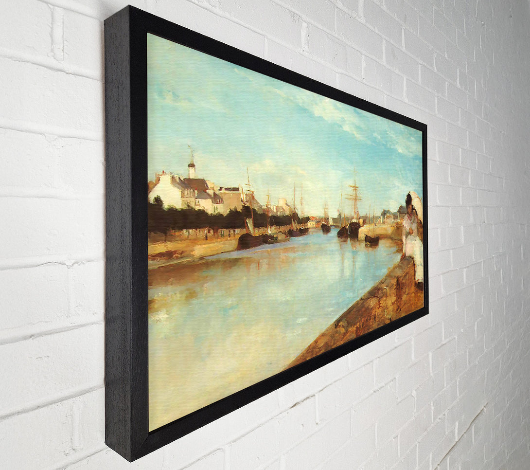  A Canvas Print of Morisot The Port Of Lorient Canvas Art