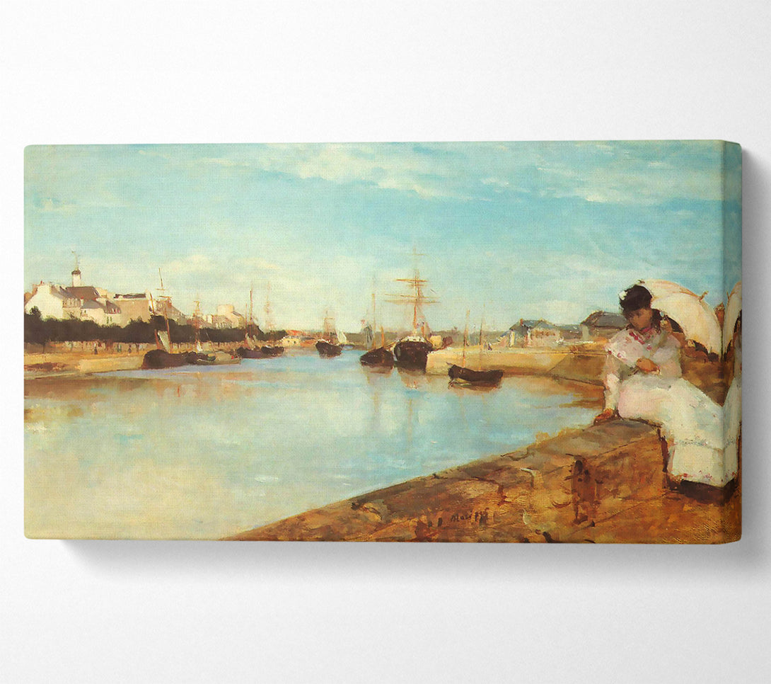  A Canvas Print of Morisot The Port Of Lorient Canvas Art