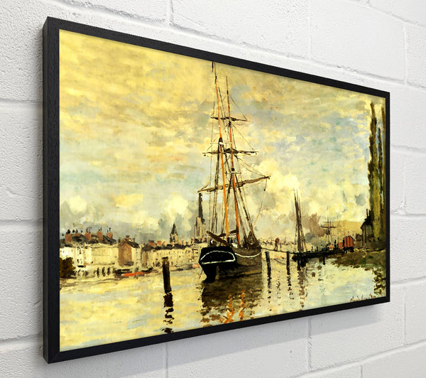 Monet The Seine At Rouen 1872