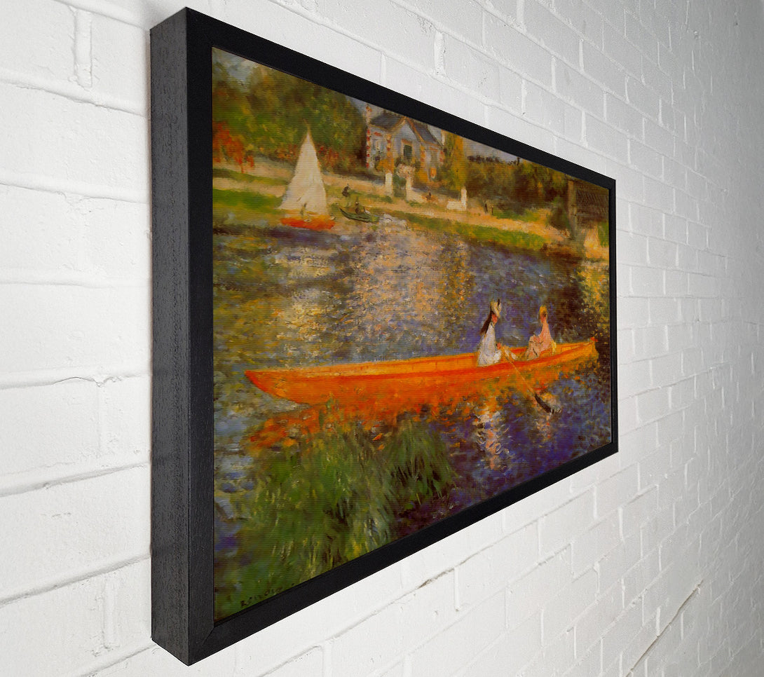  A Canvas Print of Renoir The Seine Canvas Wall Art