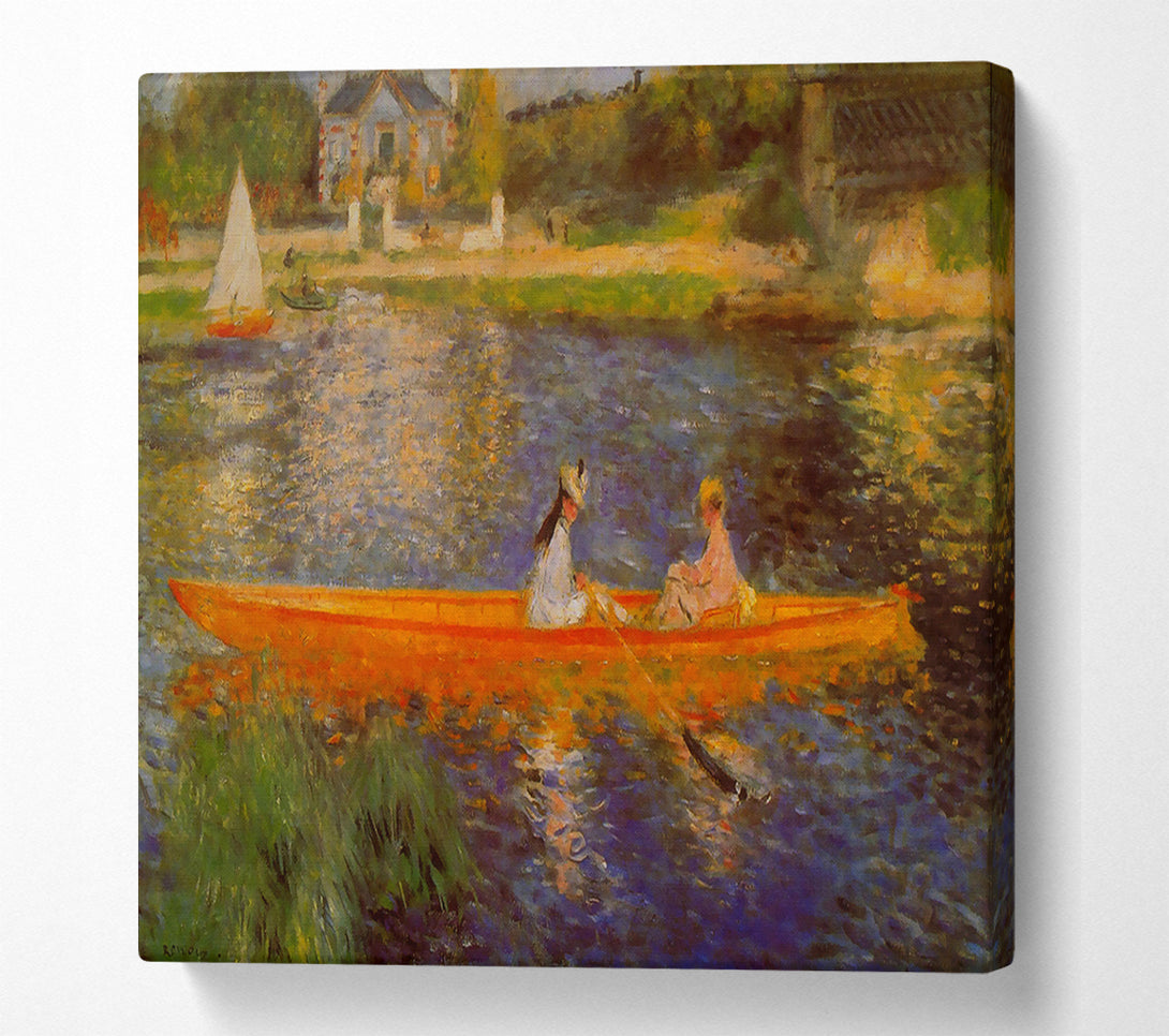  A Canvas Print of Renoir The Seine Canvas Wall Art