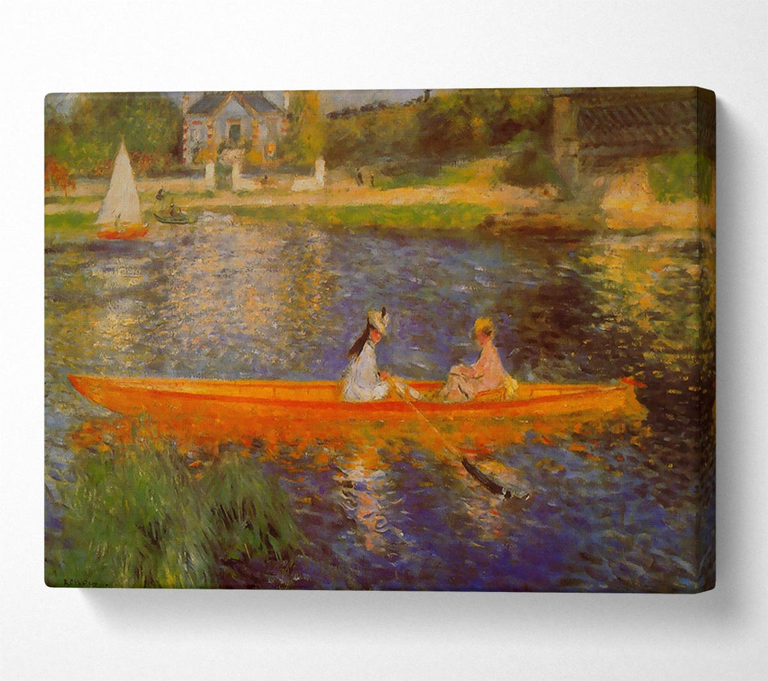  A Canvas Print of Renoir The Seine Canvas Wall Art