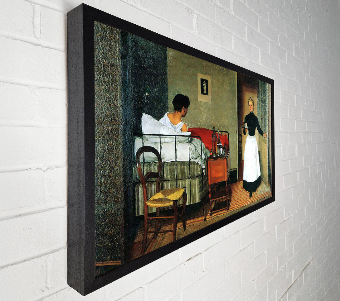  A Canvas Print of Felix Vallotton The Sick Canvas Art