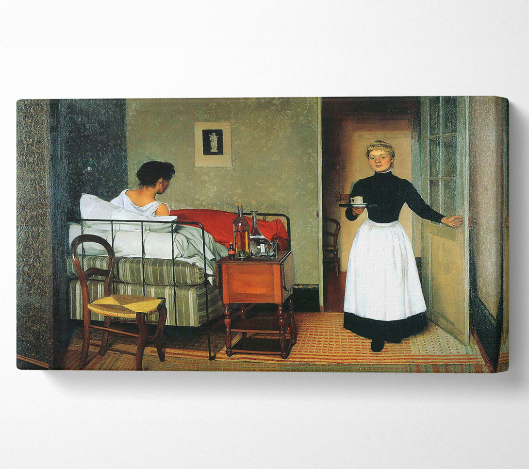  A Canvas Print of Felix Vallotton The Sick Canvas Art