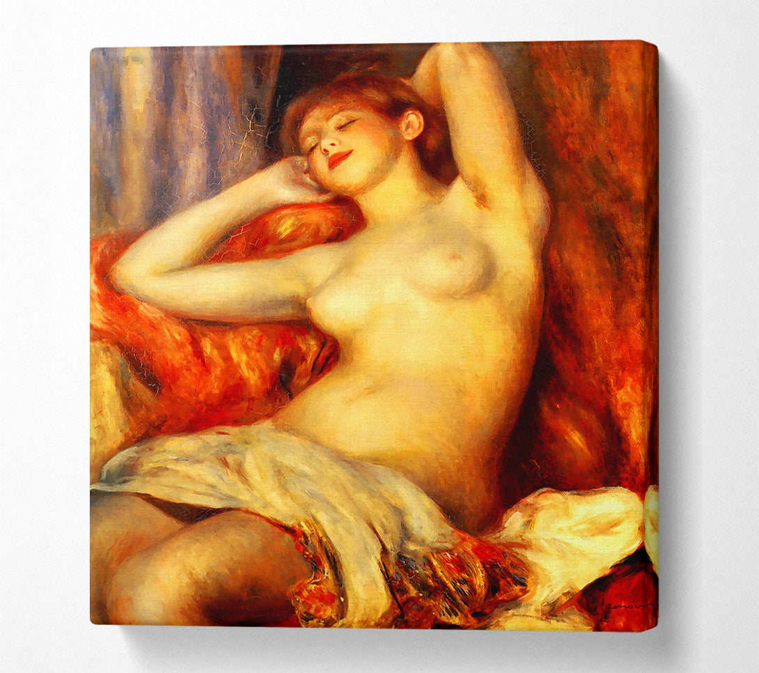  A Canvas Print of Renoir The Sleeping Canvas Wall Art