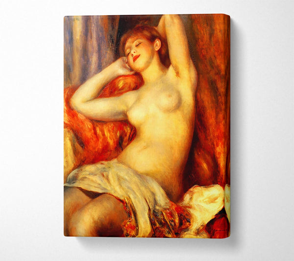  A Canvas Print of Renoir The Sleeping Canvas Wall Art