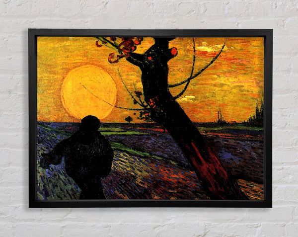 Van Gogh The Sower 2 Framed Print