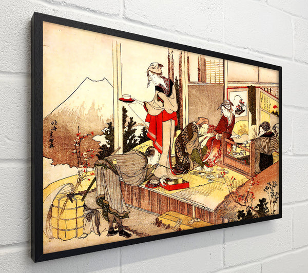 Hokusai The Studio Of Netsuke
