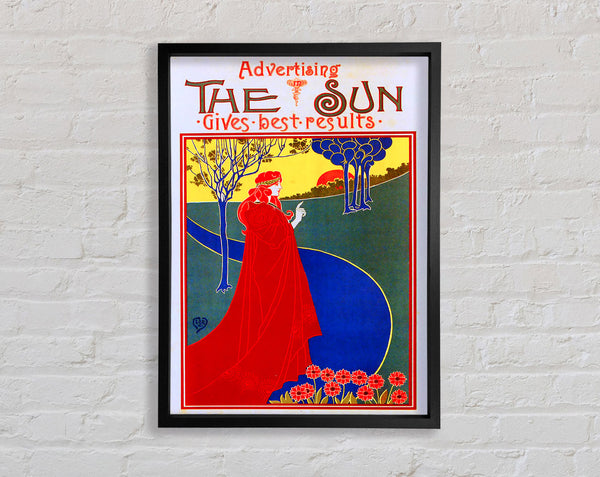 The Sun Framed Print