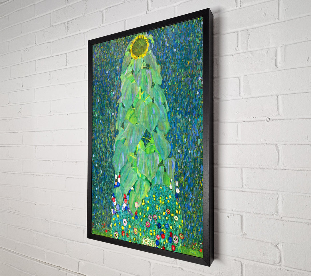  A Canvas Print of Klimt The Sunflower Canvas Print