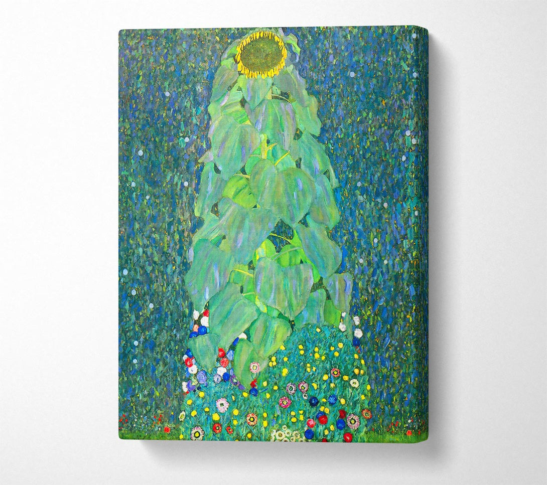  A Canvas Print of Klimt The Sunflower Canvas Print