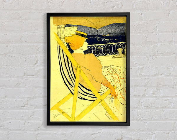 Toulouse Lautrec The Traveller 2 Framed Print
