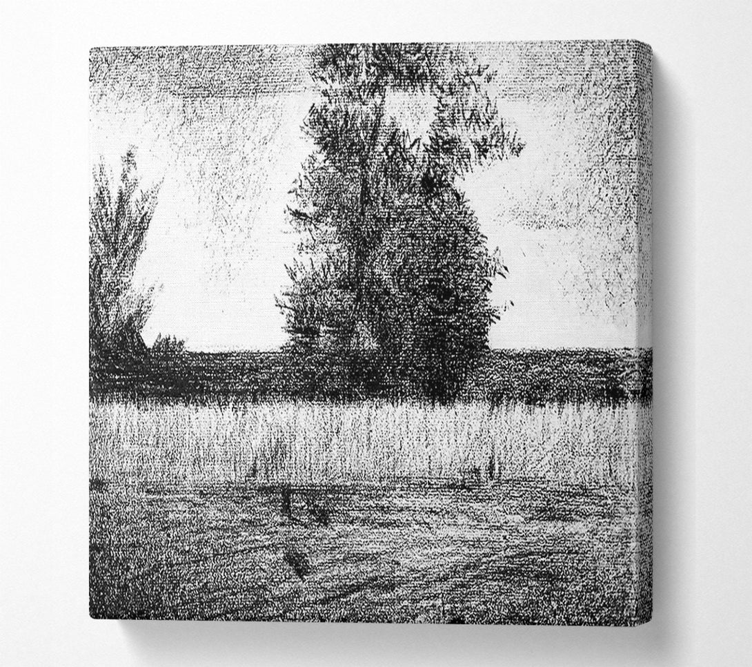  A Canvas Print of Seurat The Trees Canvas Wall Art