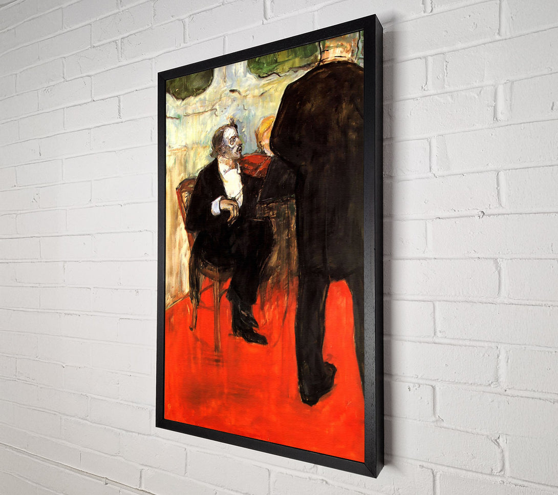  A Canvas Print of Toulouse Lautrec The Violinist Dancla Canvas Wall Art