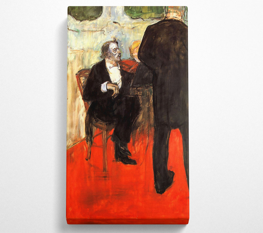  A Canvas Print of Toulouse Lautrec The Violinist Dancla Canvas Wall Art