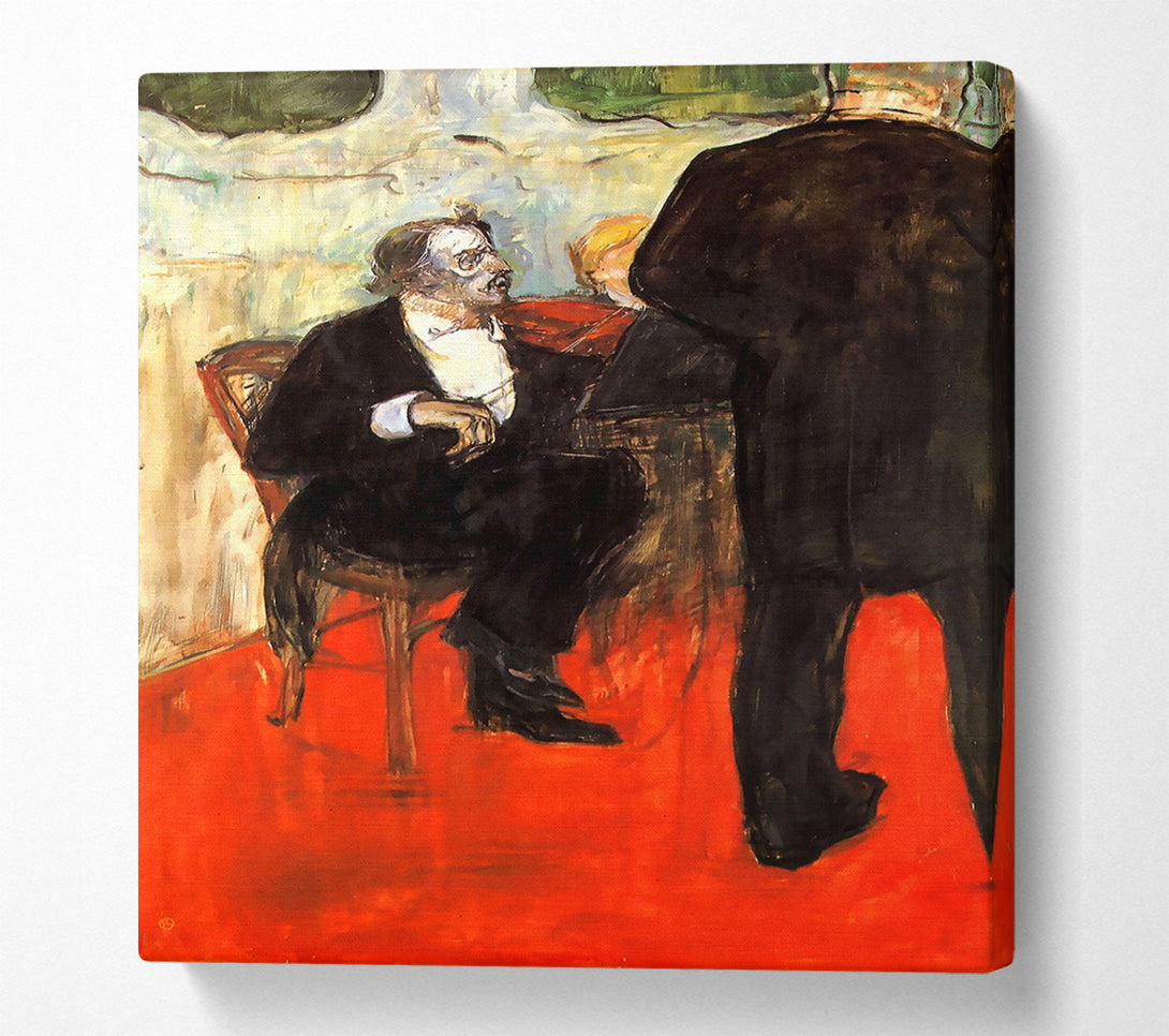  A Canvas Print of Toulouse Lautrec The Violinist Dancla Canvas Wall Art