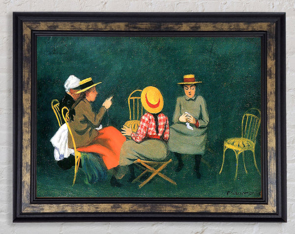 Felix Vallotton The Women Framed Print