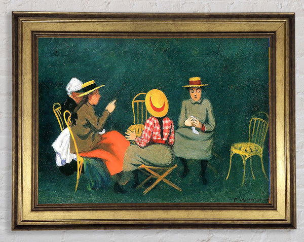 Felix Vallotton The Women Framed Print