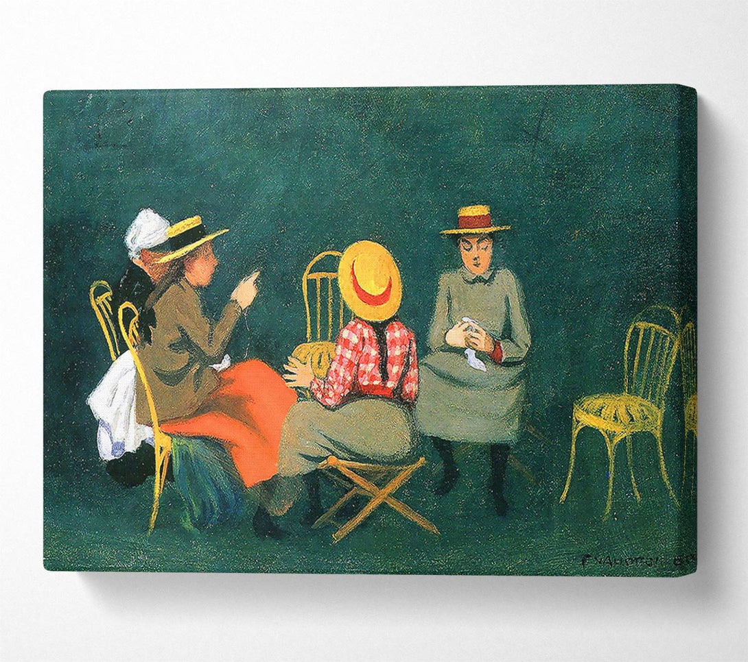  A Canvas Print of Felix Vallotton The Women Canvas Print