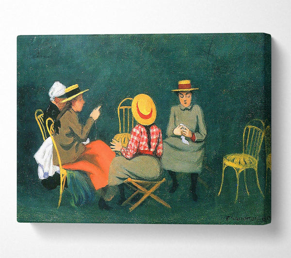  A Canvas Print of Felix Vallotton The Women Canvas Print