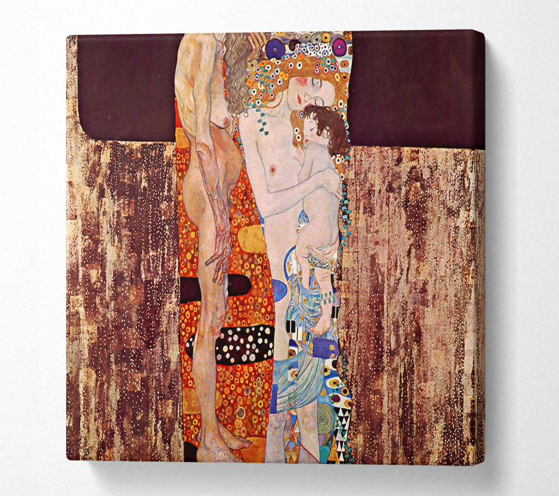  A Canvas Print of Klimt Three Ages Of A Woman Canvas Art