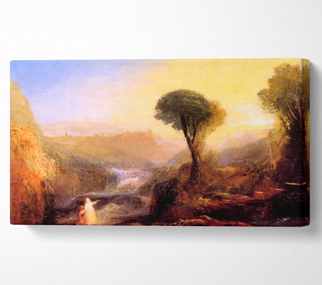 A Canvas Print of Joseph Mallord Turner Tivoli Tobias And The Engel Canvas Art