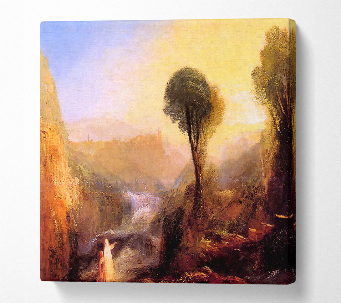  A Canvas Print of Joseph Mallord Turner Tivoli Tobias And The Engel Canvas Art